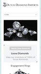 Mobile Screenshot of dutchdiamondimports.com